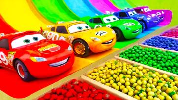 Exciting Car Adventure: Falling into Paint and Changing Colors