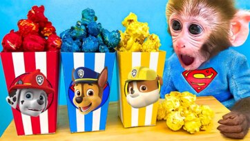 Monkey and the Magical Popcorn Mystery