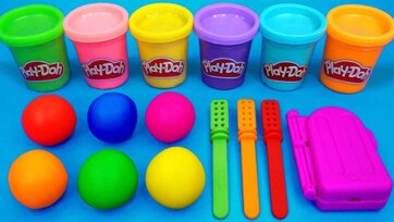 Colorful Play-Doh and Fun Tools for Kids