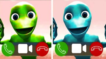 Colorful Dancing Aliens Phone Party - Fun Kids Music Adventure